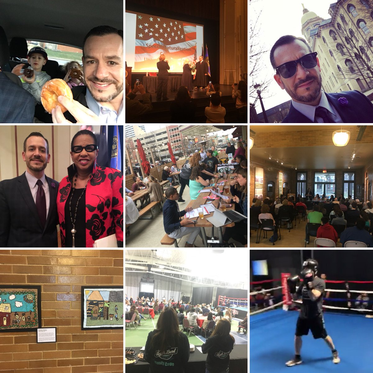 SamSpeakerGuy's tweet photo. People ask, what does a typical day look like for you? No such thing, but here is a replay of last Friday #EfficientAndEffective #DayInTheLife #ImmigrationAdvocacy

https://t.co/XScWnXb4gI https://t.co/YLAawnCBkp