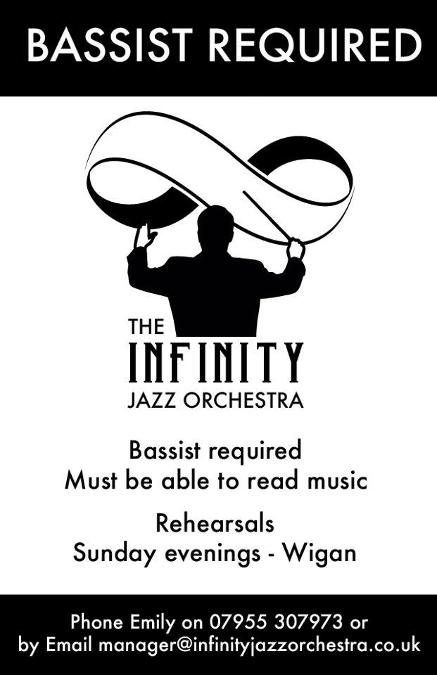 jazz_infinity's tweet photo. There is an exciting opportunity to join the band! If you are interested please get in touch. We look forward to hearing from you. https://t.co/L5tZer235I