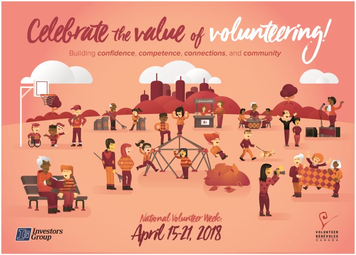 It’s National Volunteer Week! Thank you to the many volunteers who build and strengthen our profession! librarianship.ca/blog/nvw-2018/