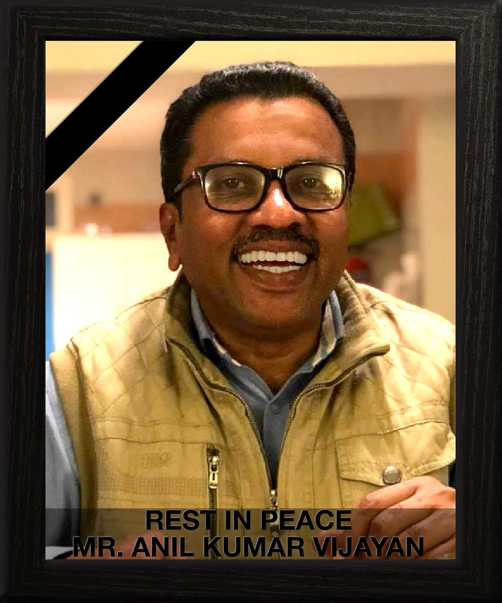 We are deeply sadened to announce the untimely passing away of Mr. Anil Kumar our editor in chief.
He was a gem of a human always paying a listening ear to one and all and extremely helpful to all who came his way.
May God grant him eternal rest and console his family.