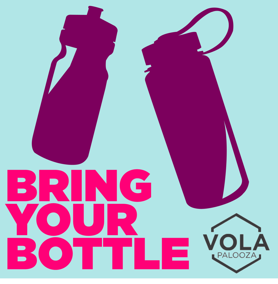 volapalooza's tweet photo. We will have a water refilling station this year thanks to @UT_Recycling! Bring your own refillable water bottles, plan to use the bottles we hand out (while supplies last), or use the water fountain feature. Bottled water will not be available for purchase. #makevolagreen https://t.co/IiI7Q2xqhW