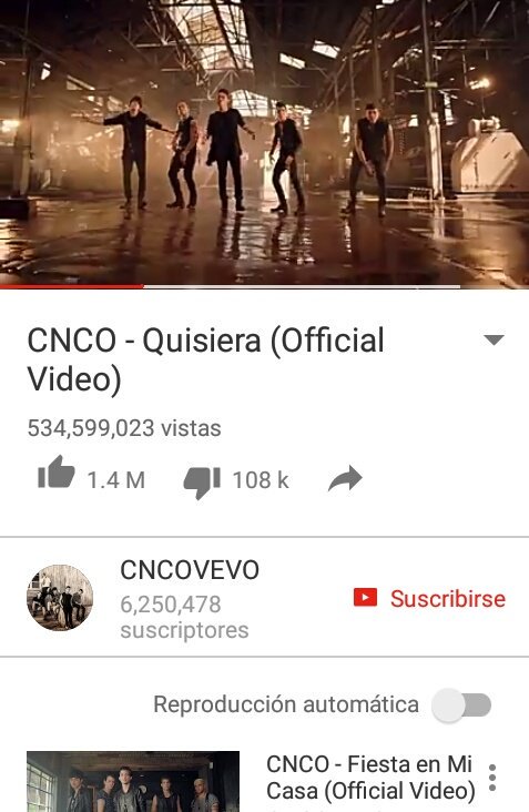 Saben lo lindo que seria que Quisiera llegara al billón! Vamos a reproducir delen 🎶❤ 
#QuisieraAlBillón