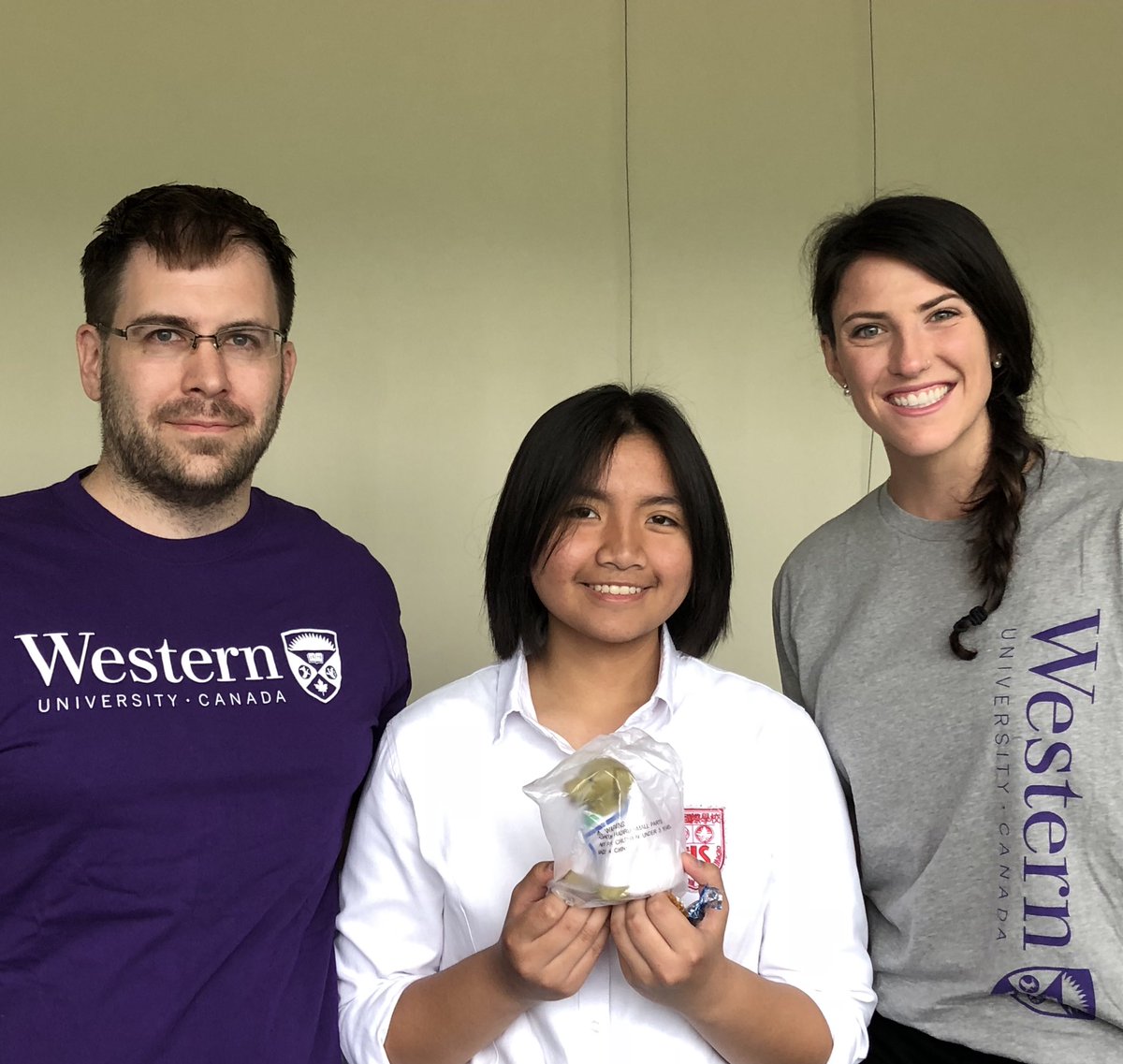 Congrats to our #TISMacao T-shirt Friday winner Ana who was able to correctly answer the three trivia questions about <a href="/WesternU/">Western University</a>. Well done Ana!