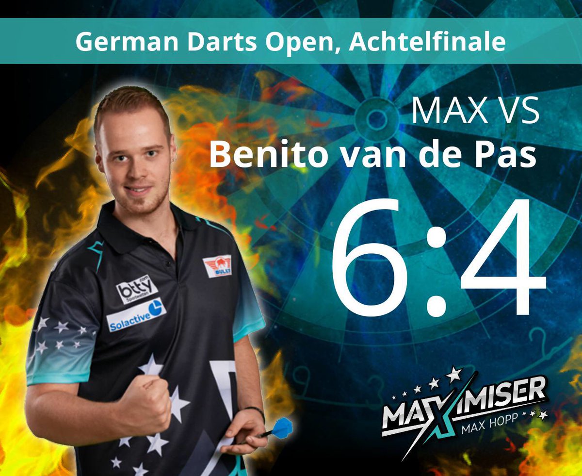 Bin froh, wieder im Viertelfinale zu stehen. Um 20 Uhr geht es gegen Joe Cullen 🏴󠁧󠁢󠁥󠁮󠁧󠁿 #GDO18 #darts #Saarbrücken