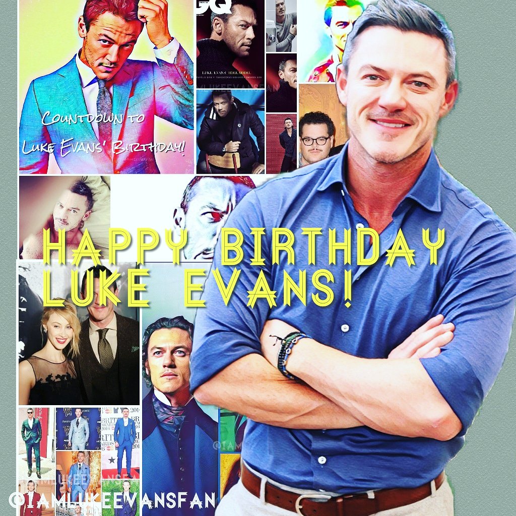 iamlukeevansfan's tweet photo. Wishing a #HappyBirthday to my fave actor #LukeEvans! Have a great celebration ahead! 

See more of my greetings via Instagram of the same address 😊🎂

#lukeevans #luketeer #luketeers #lukeevansfan #lukeevansfans #editbyme #myedit #HappyBirthdayLukeEvans https://t.co/2gh3305Pnp