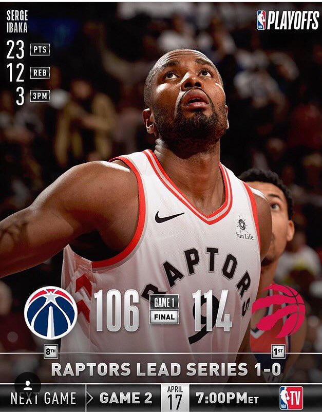 Yoooo ! 

On valide le 1er #prono de ces #Playoffsnba 🙌🏼👏🏼

🇺🇸 NBA 
🎯 Toronto H-7
💰 1.75 ✅

Ce soir de nouveau 4 matchs au programme ! 

À 25 RT ♻️ je vous envoie le 2e #prono 👊🏼

#TeamParieur
#ParionsSport 
#nba 
#Playoffs2018