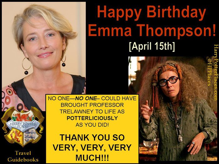 Happy Birthday to Emma Thompson   