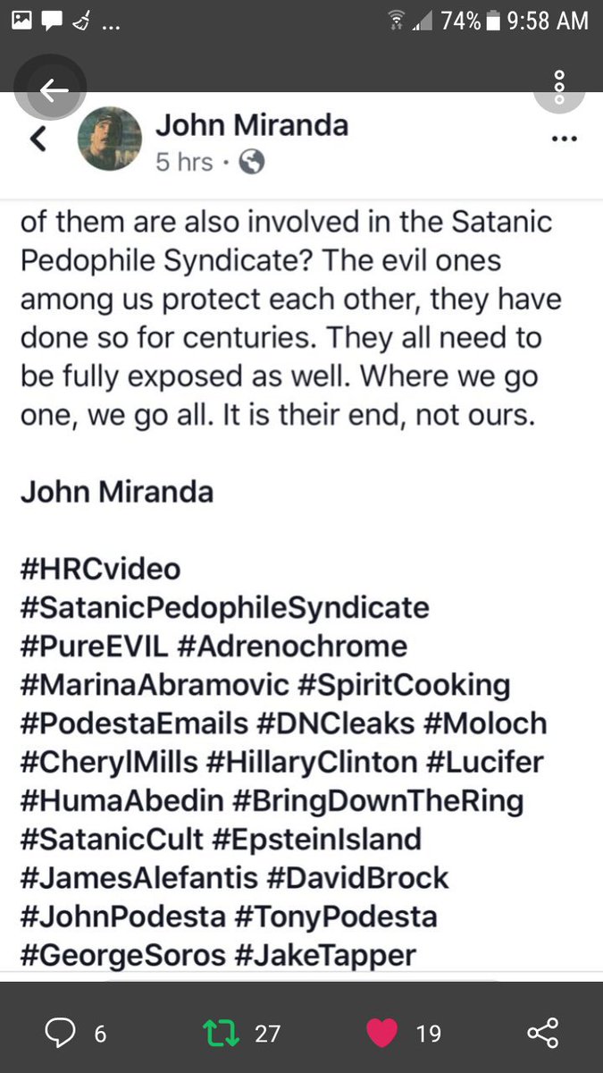PatriotMom7's tweet photo. #FRAZZLEDRIP +Who is John Miranda+ .@JulianAssange .@pamfoundation #Qanon #HRCvideo #Maga .@realDonaldTrump .@Twitter .@Redankulous13 #JohnMiranda #SundayFunday https://t.co/nTlLLctaEQ
