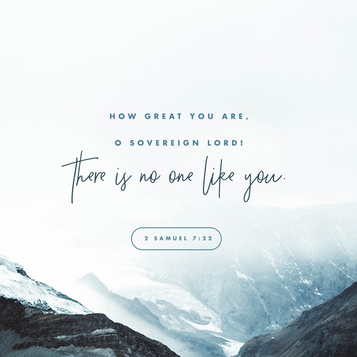 Youversion On Twitter How Great You Are O Sovereign Lord There Is No One Like You Https T Co Qtaaes4vke How great are you lord by robin mark. twitter