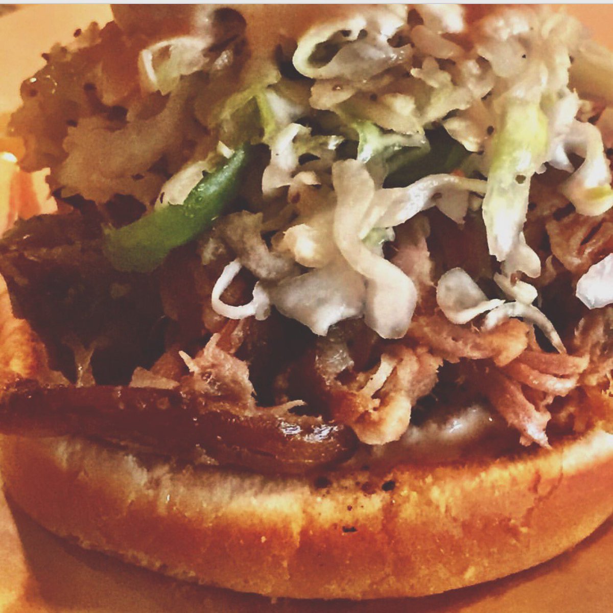 On Sunday we like to mix it up. Cuban pork is running, along with $1 off all drafts and $2 domestics! 
Sides today: 
Mississippi Mud pies
sweet potato casserole
corn pudding
jalapeño cheese grits
Boudin balls
broccoli salad
Brunswick Stew 
Collard Greens