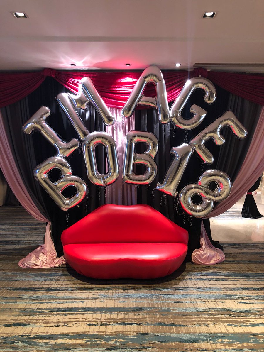 image_magazine's tweet image. All set up and ready to party! 🎉 #ImageBOB18