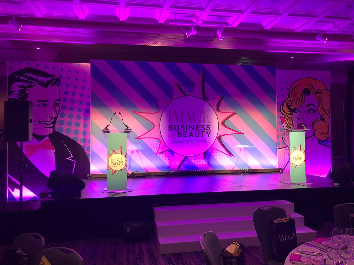 image_magazine's tweet image. All set up and ready to party! 🎉 #ImageBOB18