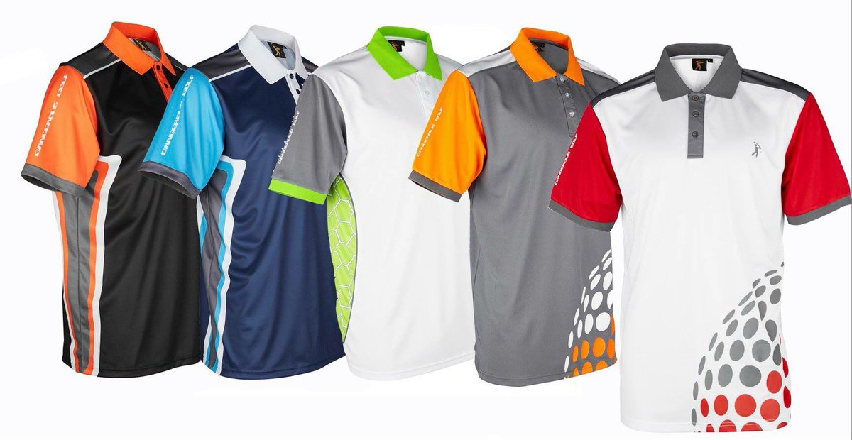 DangerousGolf's tweet photo. The 2018 Dangerous Golf line: https://t.co/zgtw9qe8P7 #awesomepolos #golf #golfpolo #dangerousgolf #standoutonthecourse #golffashion https://t.co/5nWDMh3rDH