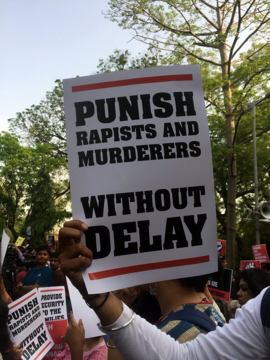 thewire_in's tweet photo. 'Those who spread hatred cannot win': Hundreds protest handling of #Kathua, #Unnao rape cases https://t.co/jVc0wT51Pz | @KarnikaKohli

[Photos] https://t.co/01U0TWjsM3