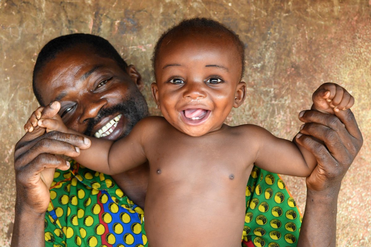 UNICEF's tweet photo. 😄

#ForEveryChild, happiness! https://t.co/ZjEk9z2F4u