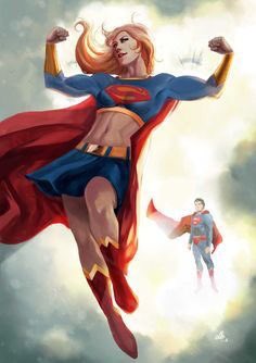 Convo I just had with my 5 yr old Daughter...

Me: You’re so Strong! You’re like Superman! 

Her: No, Daddy. I’m strong like Supergirl! 

#GirlPower #Supergirl #ProudPappa 
#comics