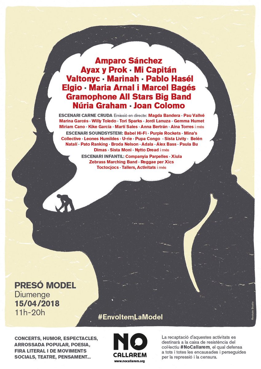 annarius_ull's tweet photo. Dia molt emotiu, matí de mani #usvolemacasa per la llibertat dels presos polítics i tarda per la llibertat d'Expressió a #EnvoltemLaModel, recordant amb l'Albert M pres l'any 1975 per les seves idees. @teresa_ull https://t.co/filaEpbzqB