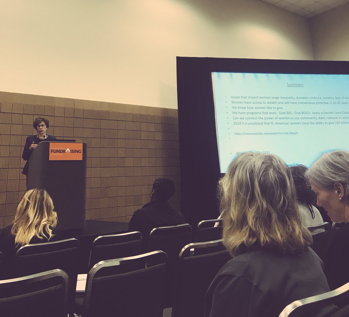 jlieu2's tweet photo. Starting the day with a session on women and philanthropy at @AFPIHQ’s International Fundraising Conference  #afpinternationalconference #NOLA #philanthropy https://t.co/KTSD0aFPgk