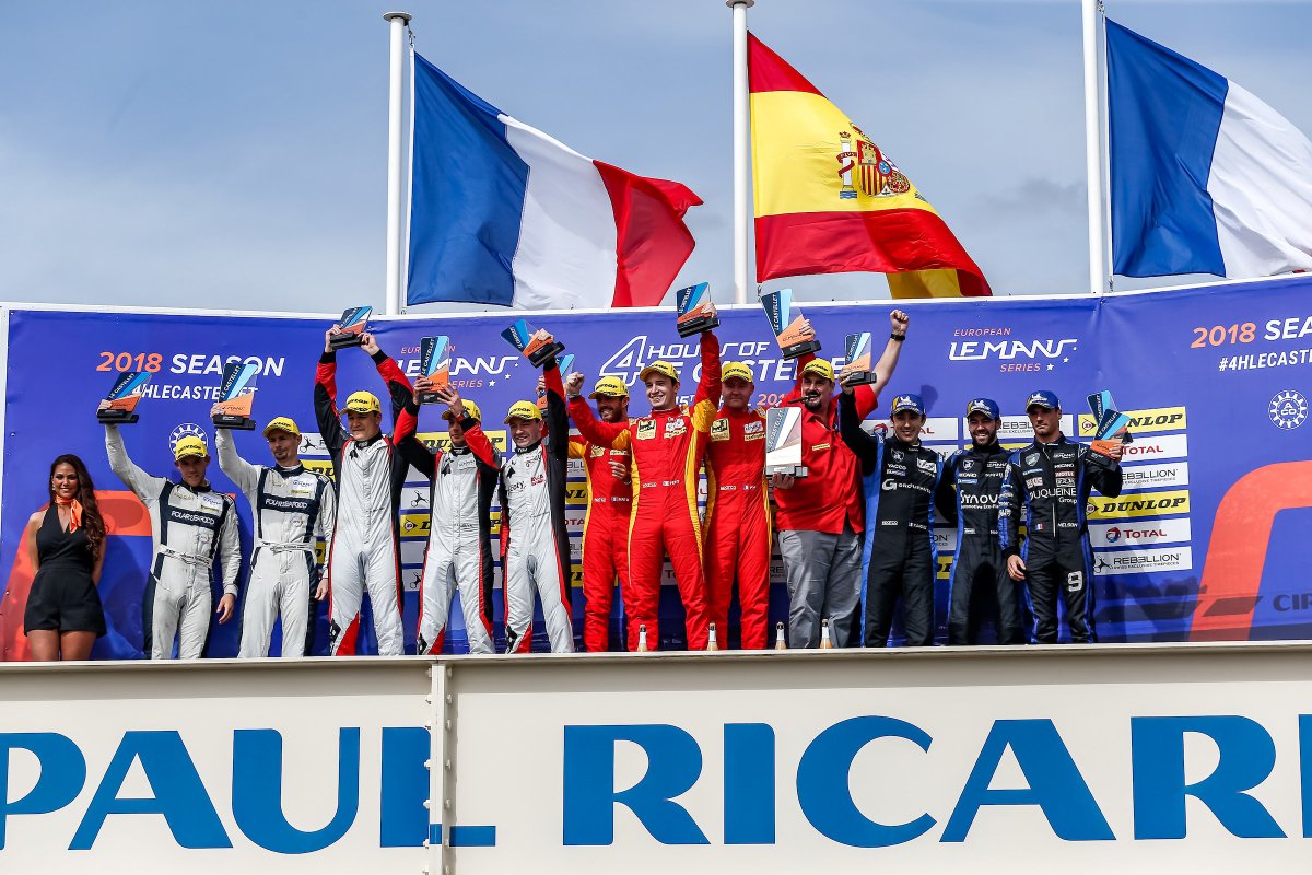 TDSRacing_live's tweet photo. @TDSRacing_live finished P2 after a faboulous race at Circuit Paul Ricard #4hlecastellet #ELMS @Matt_vaxiviere @loicduval #francoisperrodo @cmpbkk https://t.co/IYKLiG174A