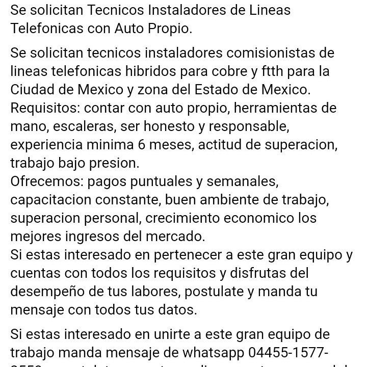 EnInterconexion's tweet image. 04455-1577-2550