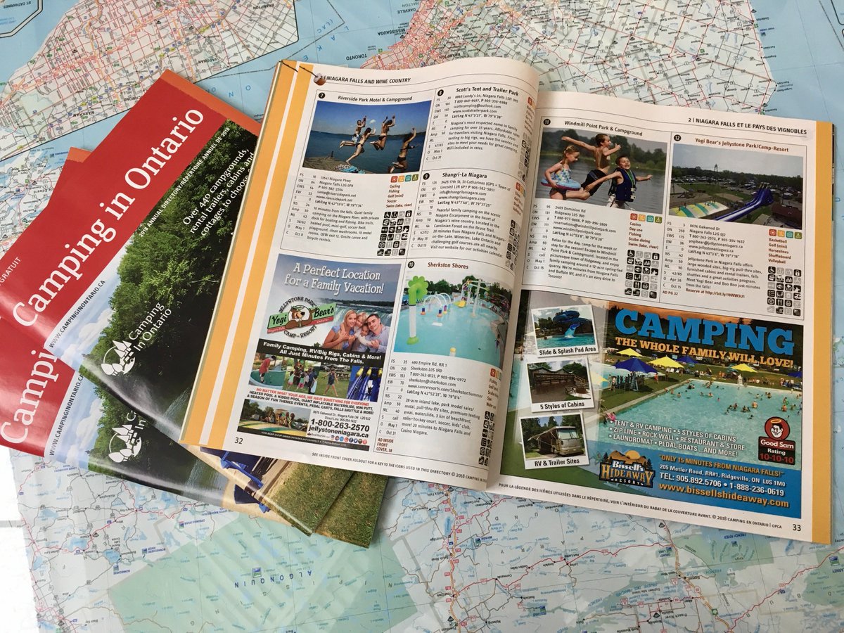 Do you love #camping in #Ontario ? Visit your local <a href="/OntarioTravel/">Destination Ontario</a> Centre and pick up your new 2018 @CampInOntario guide! #DiscoverON