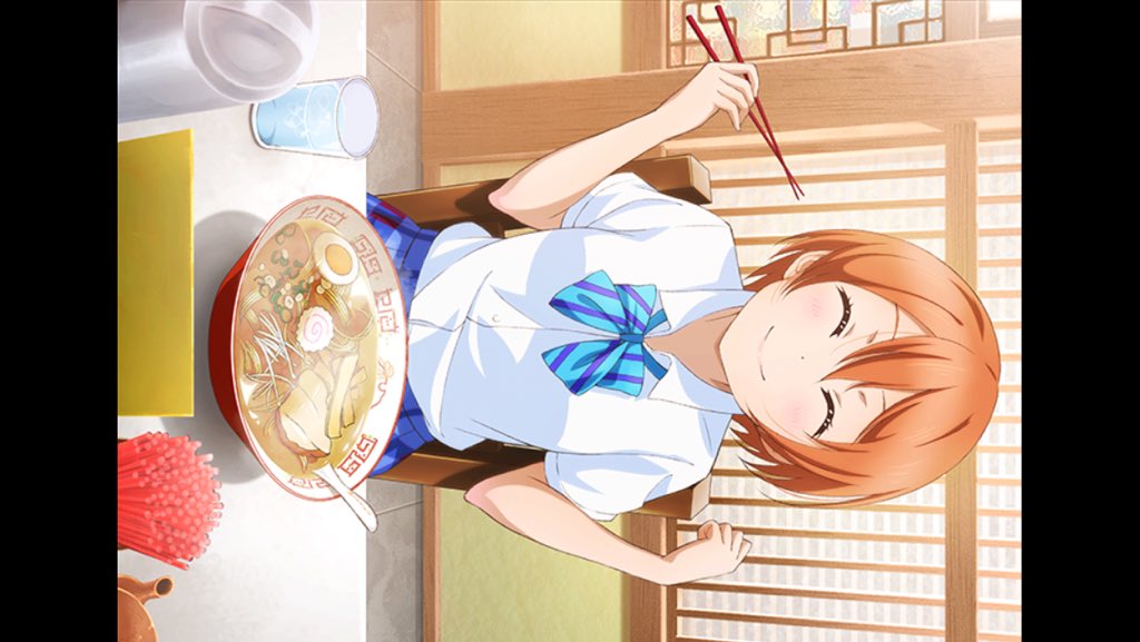 loveliveustk's tweet photo. #スクフェスシリーズ5周年
#みんなでシャンシャン5周年
無料11連勧誘をした結果………
μ'sの推しの一年生組からURの凛ちゃんと、Aqoursの推しの一年生組からSRのまるちゃんが2体！
ここは現実なのか？ラブカストーンを使わないでURがゲットできるなんて！思ってもなかった。 https://t.co/t7vYr1Q0J0