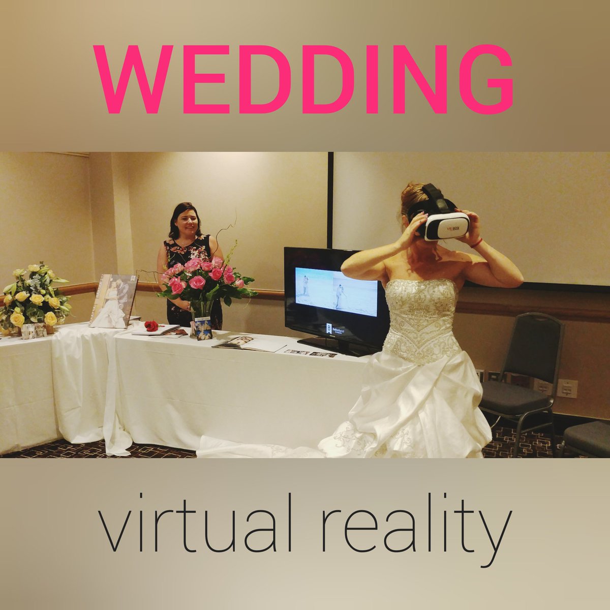 Wedding virtual reality video.
Capture memories in VR.
Re-live your wedding day.

Contact us to create a virtual memory of your wedding day.
vrvision.sa@gmail.com

#VirtualReality #weddingdress #weddingday #VR #wedding360 #vrvision