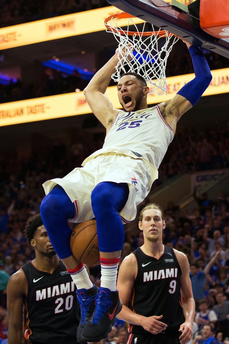 JClarkNBCS's tweet photo. #Sixers in Game 1🔥🔥

🏀130 points most in Sixers playoff game in 32 years
🏀74 points in second half most in 36 years 
🏀27 point margin most for Sixers in playoffs in 17 years
🏀18 3s most in Sixers playoff history
🏀50 rebounds, 30 assists in playoff game first time in 41 yrs https://t.co/GDsF81lL6C