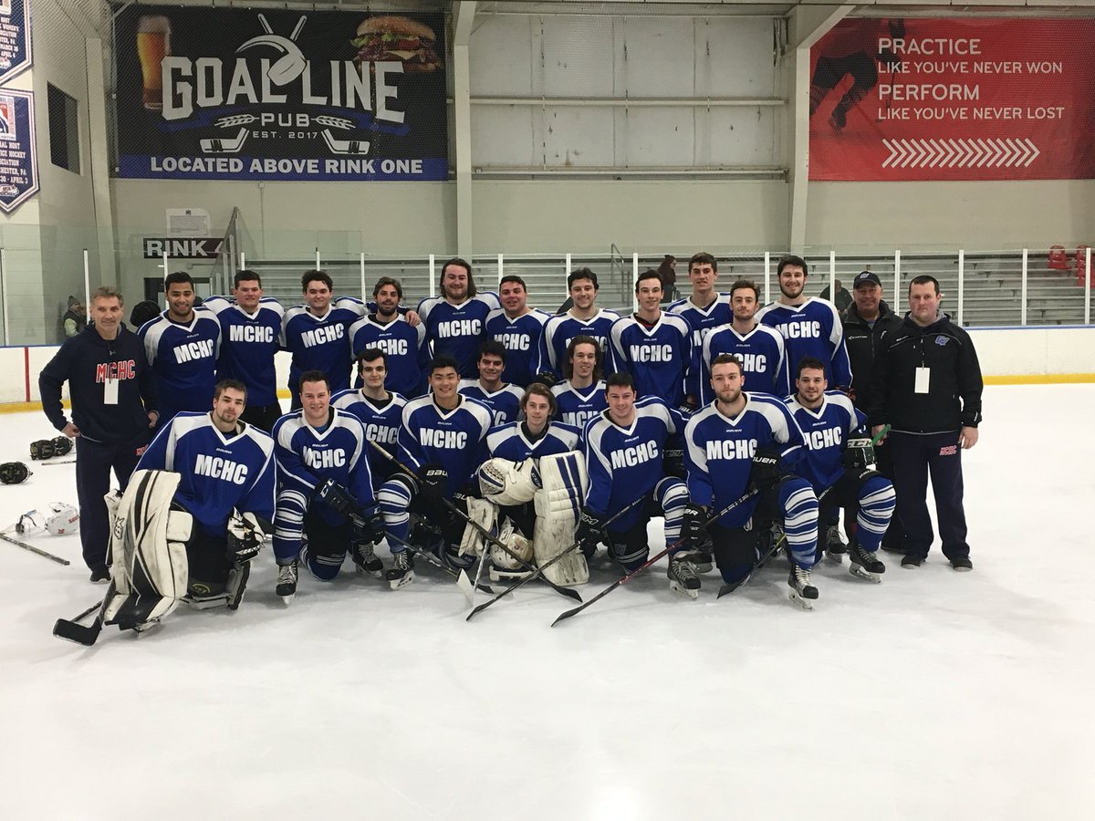gvsuhockeyd3's tweet photo. The Valley Boys and MCHC All-Stars after today’s game! https://t.co/t092jc9MWo