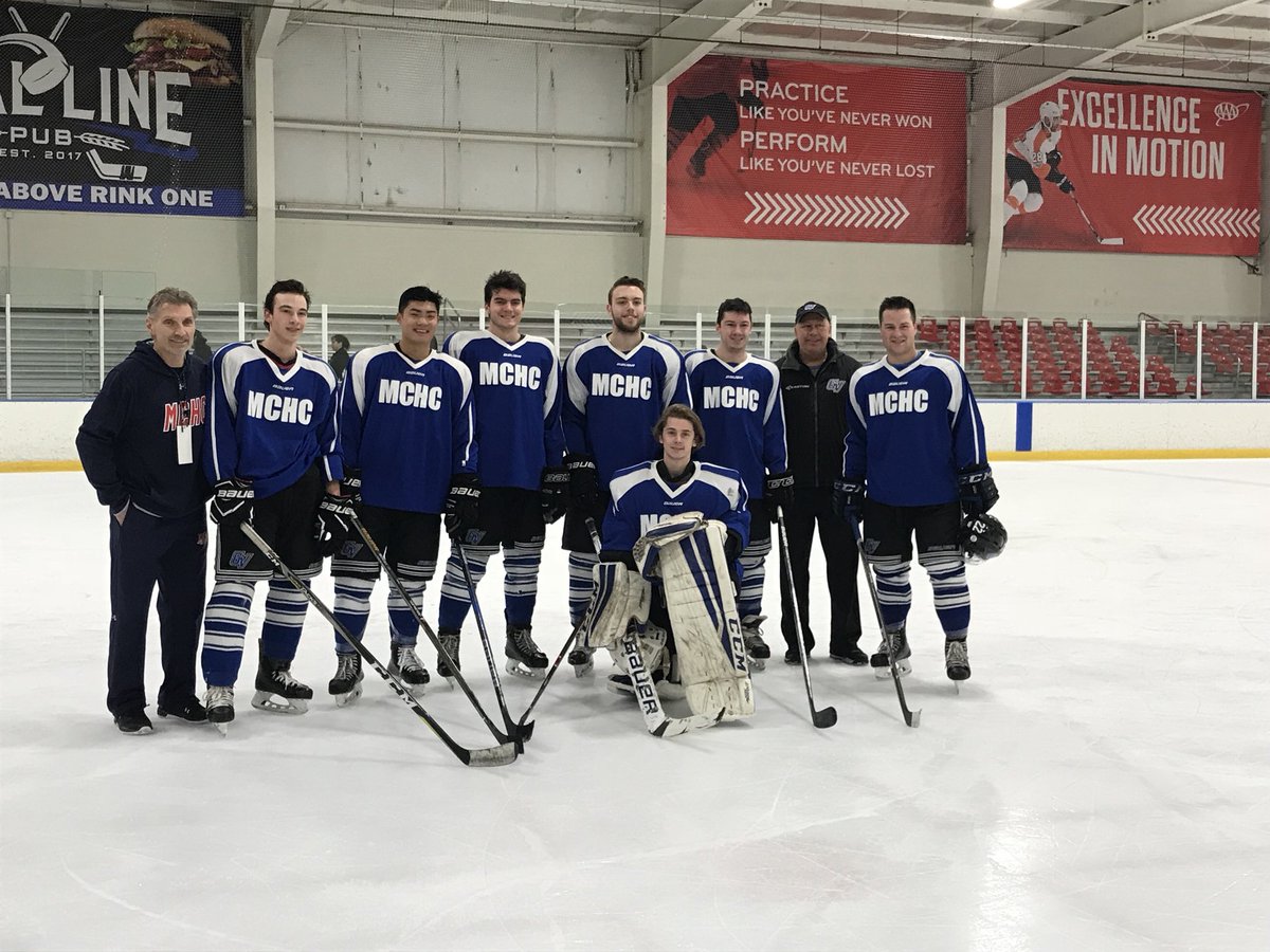 gvsuhockeyd3's tweet photo. The Valley Boys and MCHC All-Stars after today’s game! https://t.co/t092jc9MWo