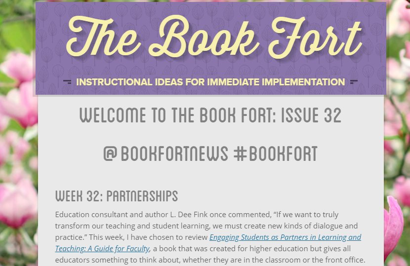 The Book Fort Newsletter tweet media