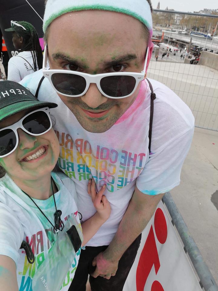 ABCDocBAM's tweet image. Superbe journée au #colorrunparis avec la sublime @OliviaLadybird  #colorrun2018 #sundayrunday #sundayrun #sport #paris #love #happiness #paris #chatelet #trocadero #nrc #nikerunningclub #Morningrun #runner #nikeplus  #joggers @NikeRunning #nikerunning #runners #runhappy #sephora