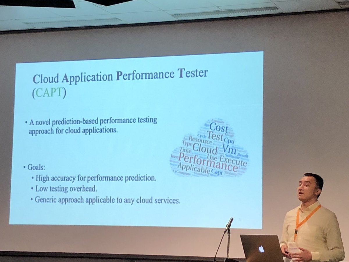 MahshidHelali's tweet photo. A new insight into the performance test regarding dynamic resource provisioning in cloud -> “Testing Cloud Applications under Cloud Uncertainty Performance Effect, Wei Wang et al., #icst18 https://t.co/dNq9woJEvv