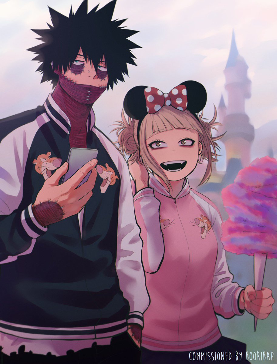 keiidakamya's tweet image. Dabi &amp;amp; Toga
Commissioned by Booribap