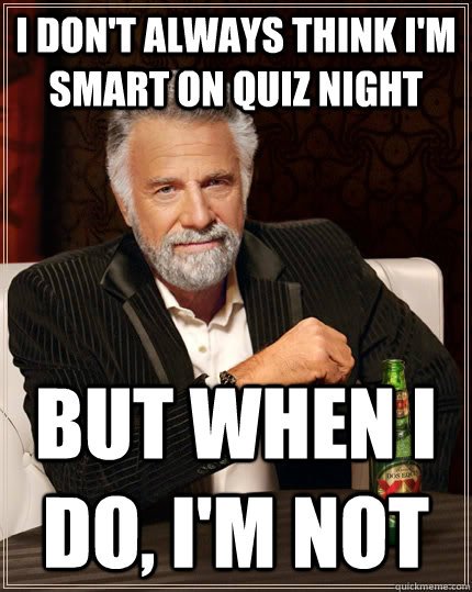 Celebrate the kids going back to school tomorrow with our amazing quiz. 
We know you won't be let down!!
Be sure to get here early and get some of our amazing brain food in you too
🤓