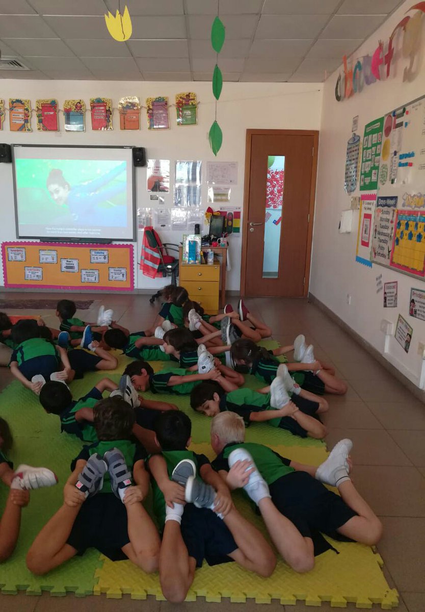 rachaaismail's tweet photo. As part of our new UOI #howweexpressourselves we are looking at #stories and today we did some yoga acting out #theveryhungrycaterpillar! ππ
#KGfun #behappybeGCS @GCSPYPCor @gcsearlyyears @MrJamiePlunkett @LisaThorpeDubai @ibpyp https://t.co/GS6tDGeNVX