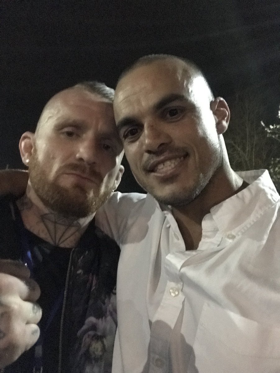 HadamR's tweet image. Post boxing selfie with @JudoJimmy 😂🥊