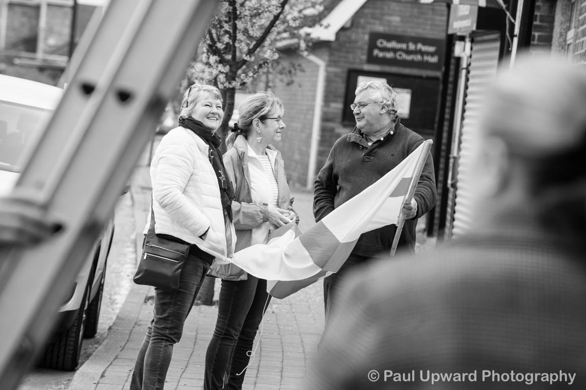 Volunteers doing good things - great for team spirit #IloveCSP