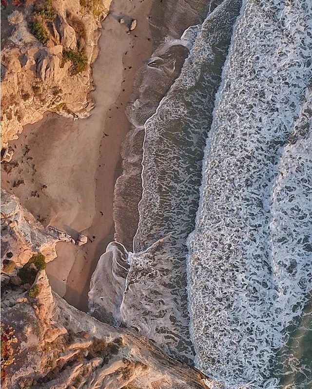 pismotravel's tweet photo. Shoreline swirls 🌀 captured by @realdronechick! #PismoBeach https://t.co/CIy41OQXvq
