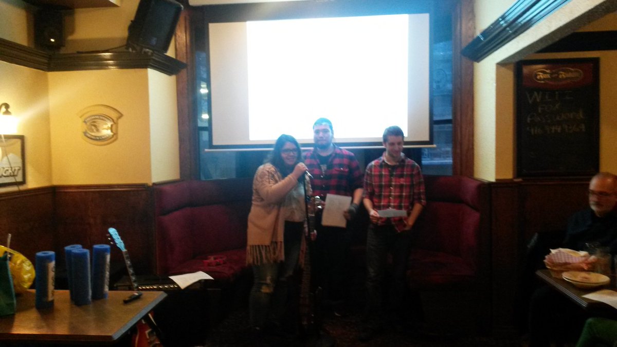 SciCommTO's tweet photo. #SciCommTO has ~70 volunteers but some have gone above&beyond to create #SciComm events in Toronto! #NationalVolunteerWeek
Jasmine Alkin (@exenale @diybioto) created a DNA fingerprinting session for #IPD2016, sang at #ScienceSlamTO twice & hosted #SciCommTO's 1st birthday party! https://t.co/QDM1y8ZeeT