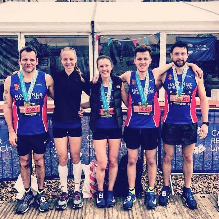 Hastings_AC's tweet photo. Another great day of racing at Brighton 10k with Gary Foster, Stacey Clusker, Ben McCallion, Russ Keen, Caitlin JM, and John Ralph all clocking PB’s. Lorna Watts ran a great race in the marathon (3.28). The summer season is looking bright for HAC ☀️👟🏅🏅🏅 https://t.co/NIyXX3y8bo