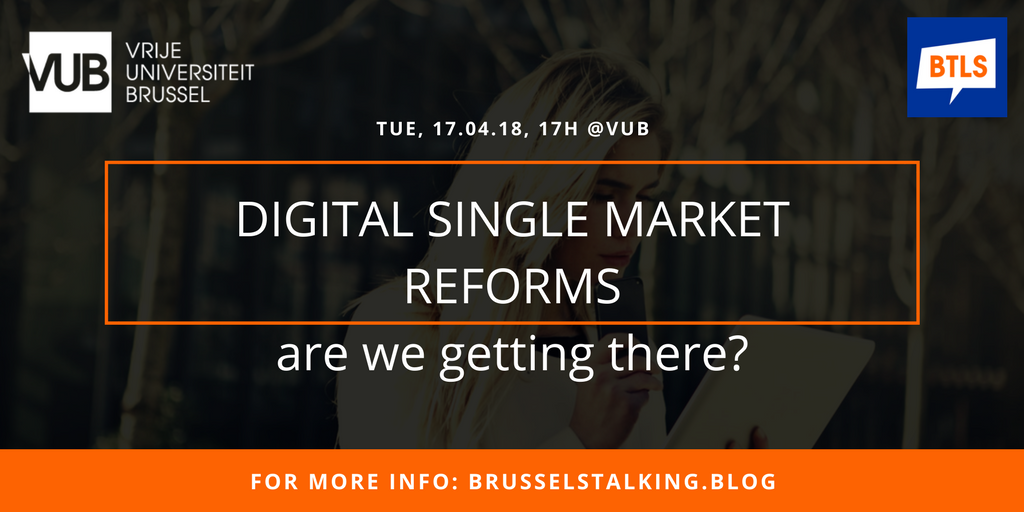 laurabasiacco's tweet photo. How to promote #culturaldiversity and #Europeanworks in the #DigitalSingleMarket?How to demolish borders and barriers, like #Schengen, in the #digitalworld? Let’s discuss the #DSM with our next Speaker @AnnaHeroSal at @BrusselsTalking. Next Tuesday at 17.00 @VUB #Brusselstalking https://t.co/c5xDfjr34g