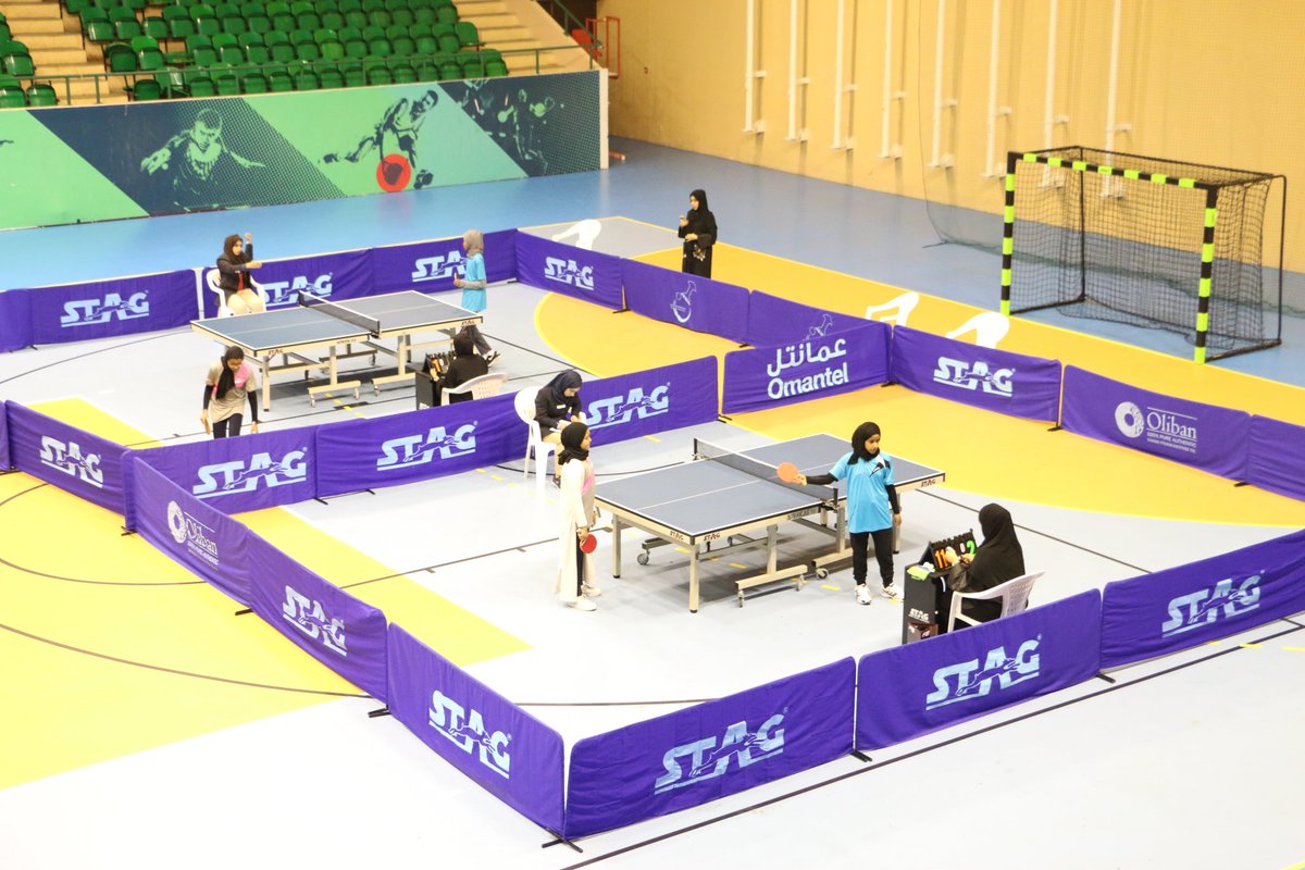 EduGovOSSA's tweet photo. بطولة ستاج لكرة الطاولة - للإناث 

مباريات  دور ال8 🏓 

📅 الأثنين 16 أبريل 2018 

🏟 مجمع السلطان قابوس ببوشر 

المبارة رقم 4 

مروة البادية ( شمال الباطنة ) 
Vs 
روان الشعيلية ( شمال الشرقية ) https://t.co/wMFLPELqUT
