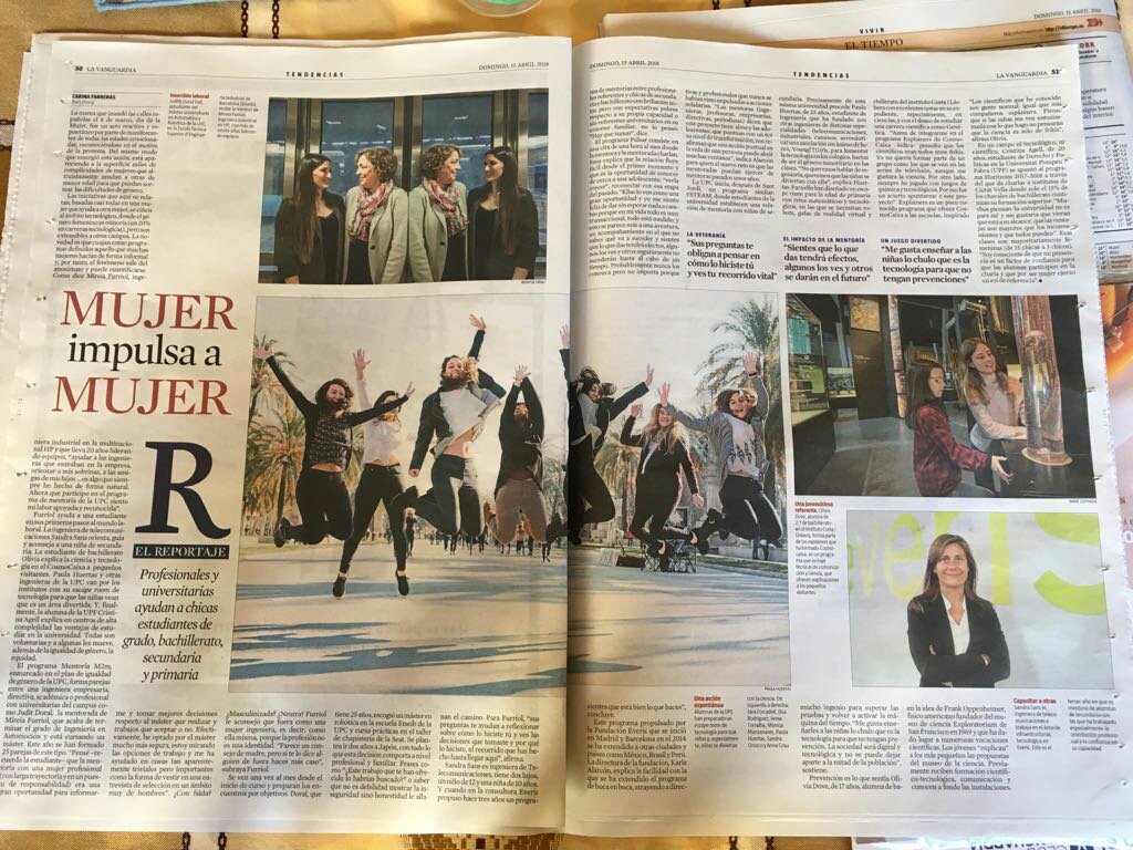 NTT DATA FOUNDATION (@nttdfoundation) on Twitter photo Hoy nuestro #ProgramaPúlsar aparece en <a href="/LaVanguardia/">La Vanguardia</a> 😊 Gracias por reconocer nuestra apuesta por la #mentoría para luchar contra la brecha de género. ¡Sin duda nos llena de motivación para seguir empoderando a muchas más jóvenes! ⭐bit.ly/2JO8ExC Hoy nuestro #ProgramaPúlsar aparece en <a href="/LaVanguardia/">La Vanguardia</a> 😊 Gracias por reconocer nuestra apuesta por la #mentoría para luchar contra la brecha de género. ¡Sin duda nos llena de motivación para seguir empoderando a muchas más jóvenes! ⭐bit.ly/2JO8ExC