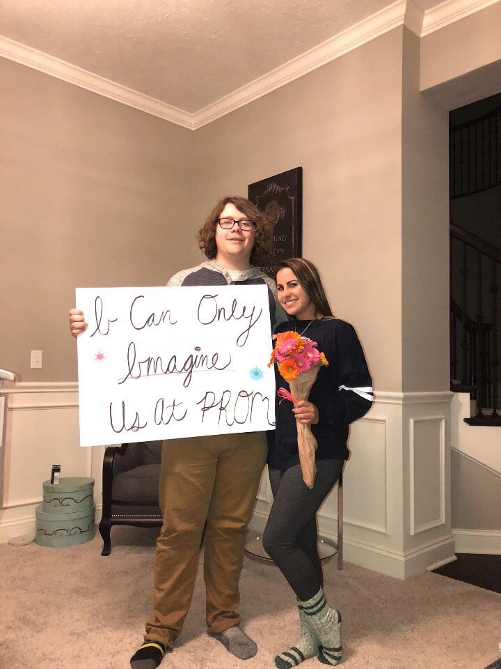 BBHHSProm2020's tweet photo. @lbk_24 and Lauren Venesile are headed to Prom!! Have a wonderful time 🤪🤗 https://t.co/q23MMdaGRI