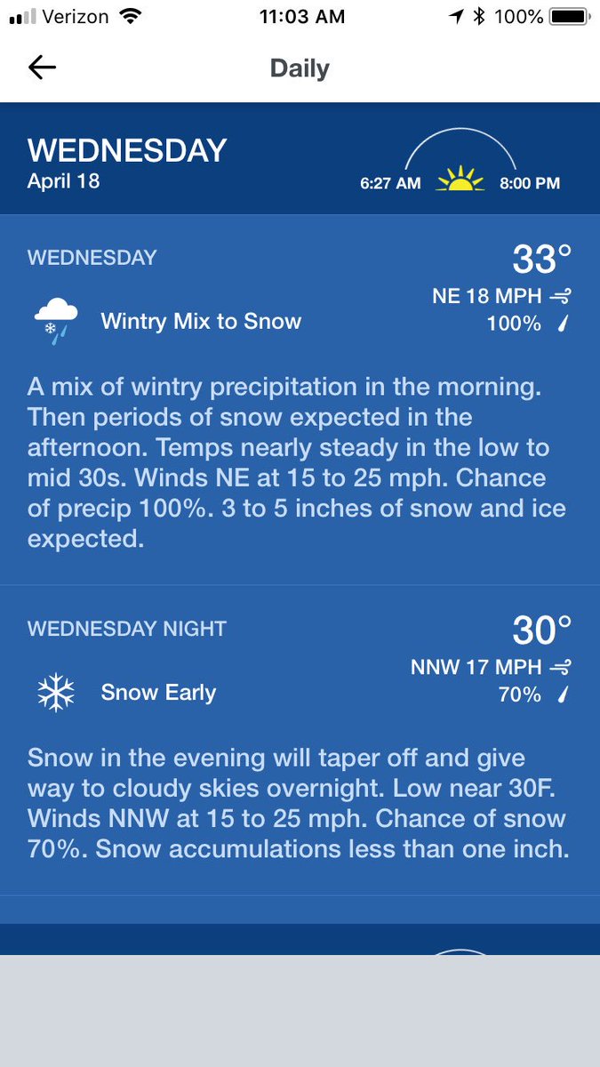 CoachFlick17's tweet photo. It's April 15 and I am pretty sure I shoveled more snow today then any other day....in any winter.....EVER.....At least we have this to look forward to!
#CantWait #WinterWontEnd #Iowa #Sarcasm #NoGolf #MyBackHurts #ThisIsBullCrap #Blizzard2018 https://t.co/5yiId9fWRJ