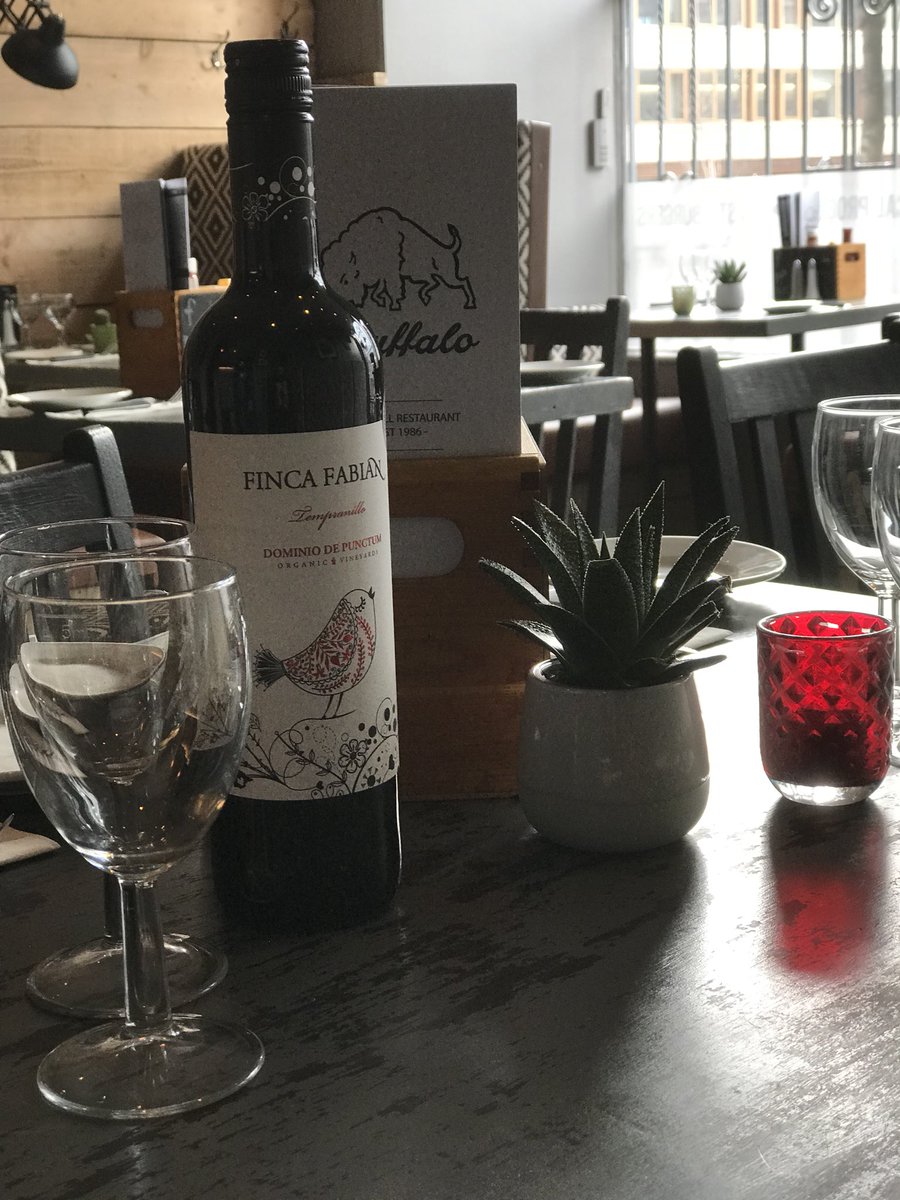 Buy any steak tonight and get a glass of House Wine Free#buffalogrilluk#edinburgh#steak