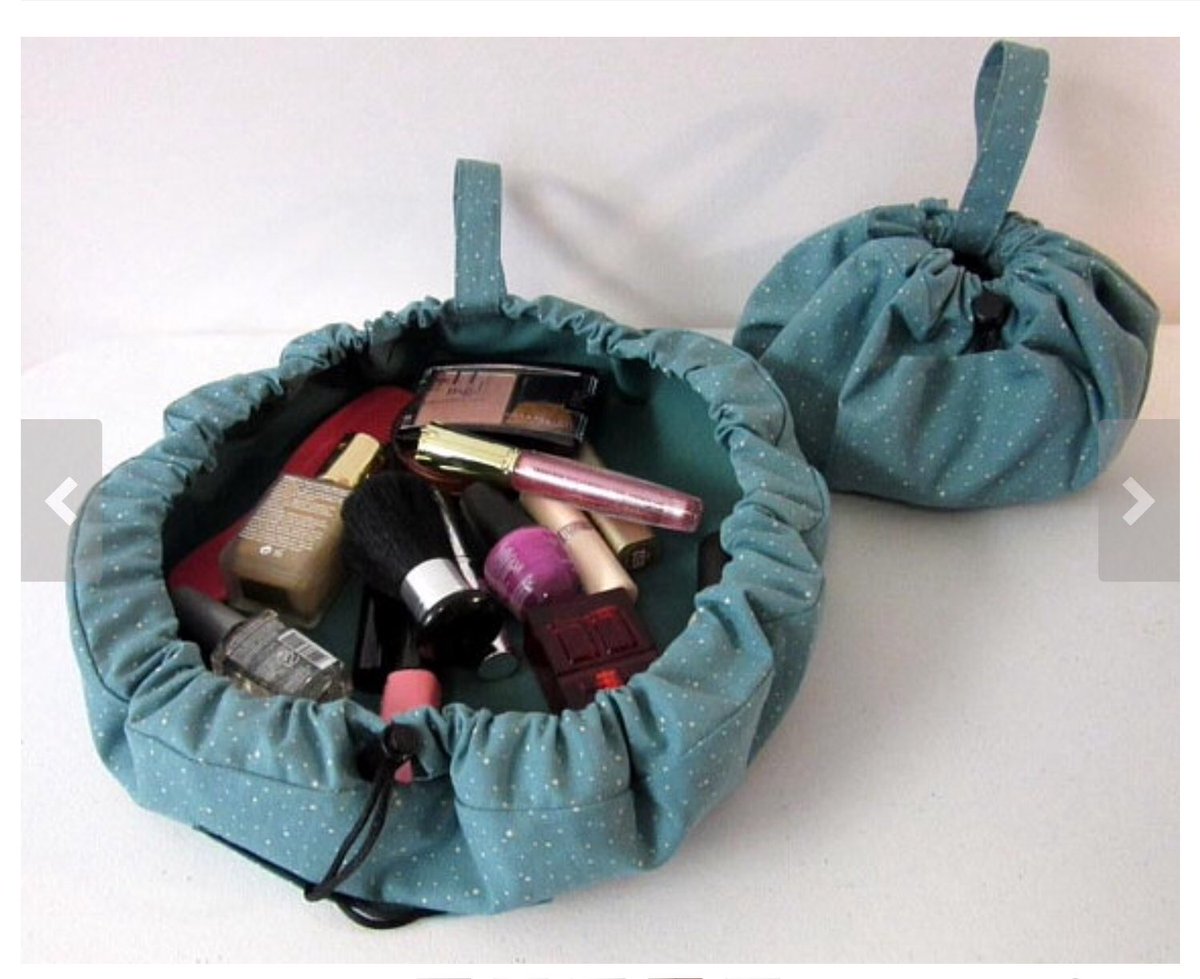 ThePineTreeShop's tweet photo. A must when traveling or at home #CinchDrawstringMakeupBag #DrawstringToiletryBag #CosmeticBagsLayFlat #TravelMakeupBag #CinchMakeupTote . Visit my shop: https://t.co/Jo5jW1nJnA https://t.co/jLt7cKtcka