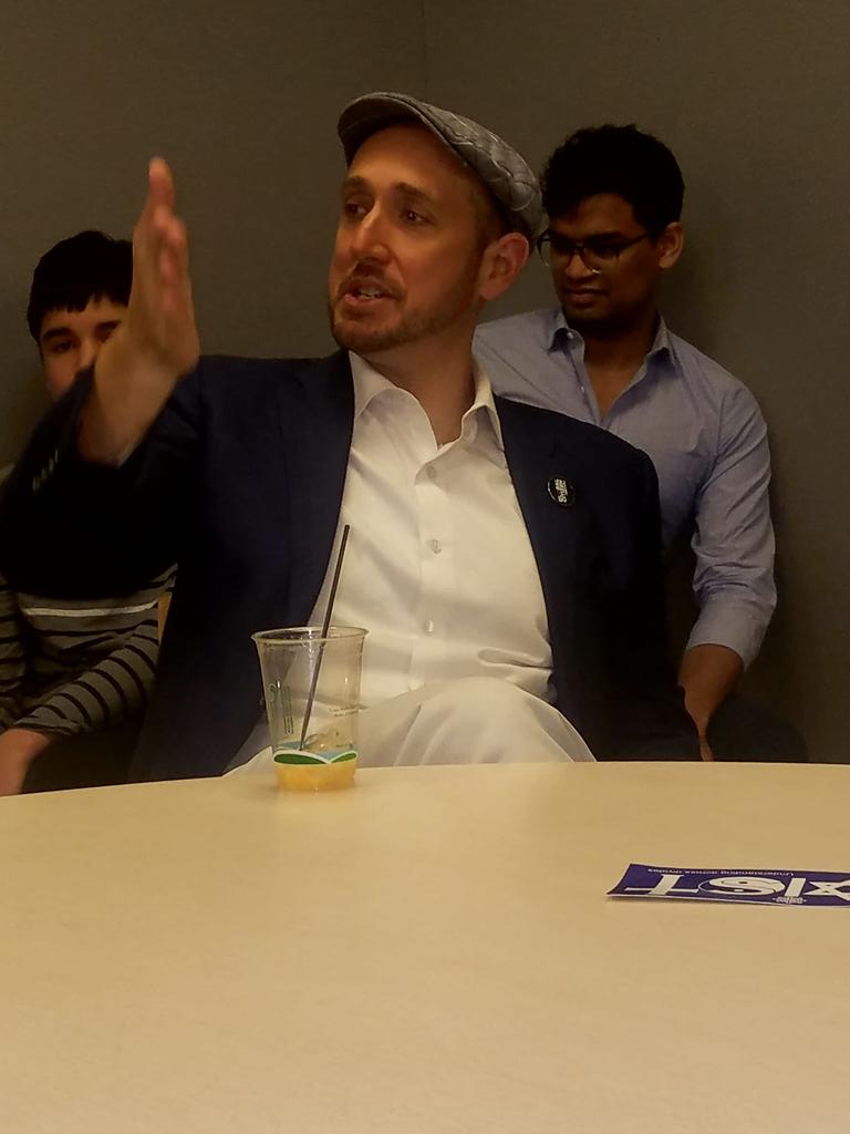 .<a href="/RandallLane/">Randall Lane</a> of <a href="/forbes/">Forbes</a> tells our youth, #You may not like everyone at your school but it is hard to hate someone when you get to know them as a human", regardless of race  religion or origin. <a href="/coexist_org/">Coexist</a> #eastendtemple