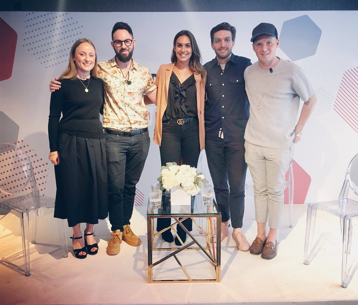 DevikaWood's tweet photo. Our panel today! @JamieLaing_UK @candykittens @murraymuzz @CosmopolitanUK #selfmadesummit #CosmoSelfMade https://t.co/Eo9t3FXTRd